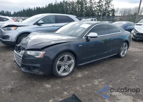 2014 Audi S5 3.0T Premium Plus z USA, uszkodzony, nr VIN WAUCGAFR8EA058344